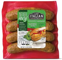 mild ITALIAN STYLE CHICKEN SAUSAGE