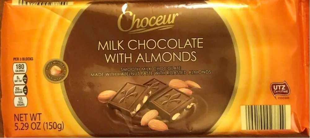 Milk Chocolate with Almonds