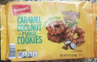 Caramel Coconut Fudge Cookies