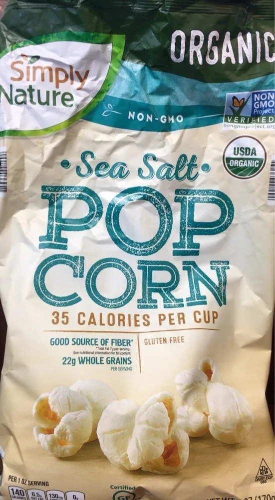 Sea Salt Popcorn