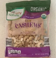 Unsalted and Unroasted Cashews