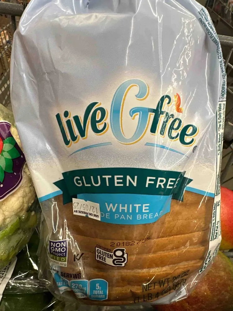 Gluten Free White Wide Pan Bread