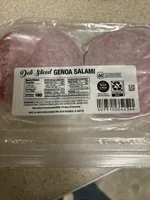Deli slized Genoa salami