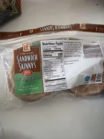 Sandwich Skinnys 100% Whole Wheat Rolls