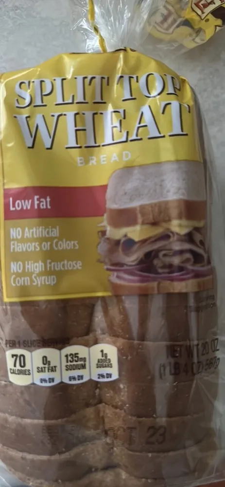 Split Top Wheat Bread