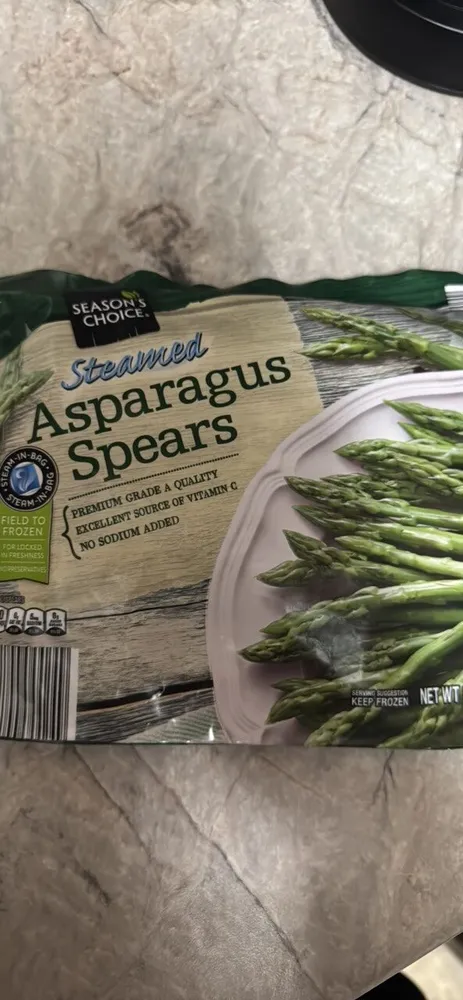 Steamed Asparagus Spears