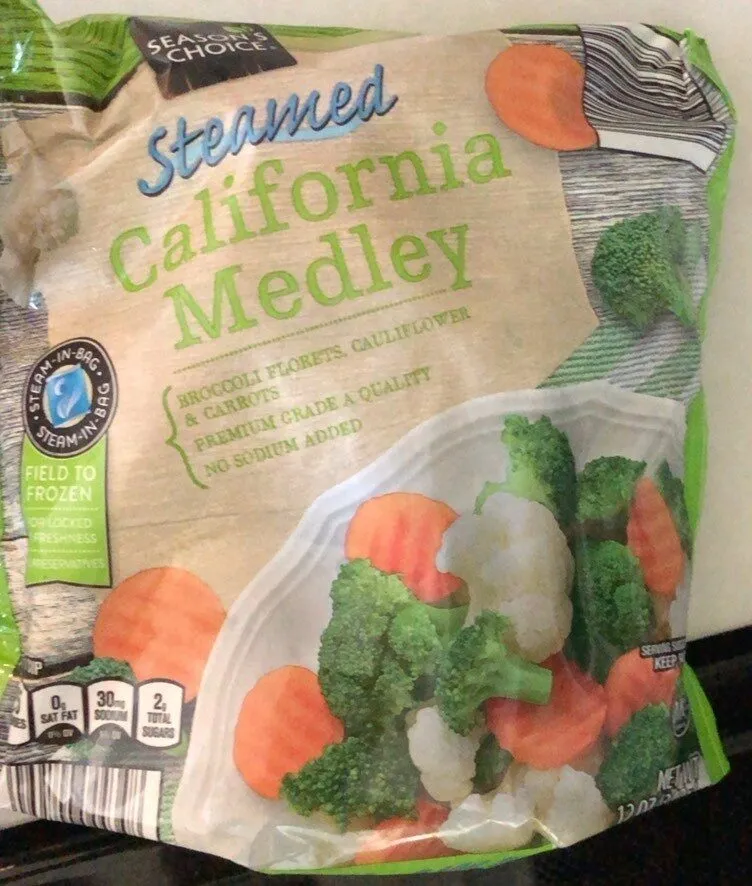 Steamed California Medley