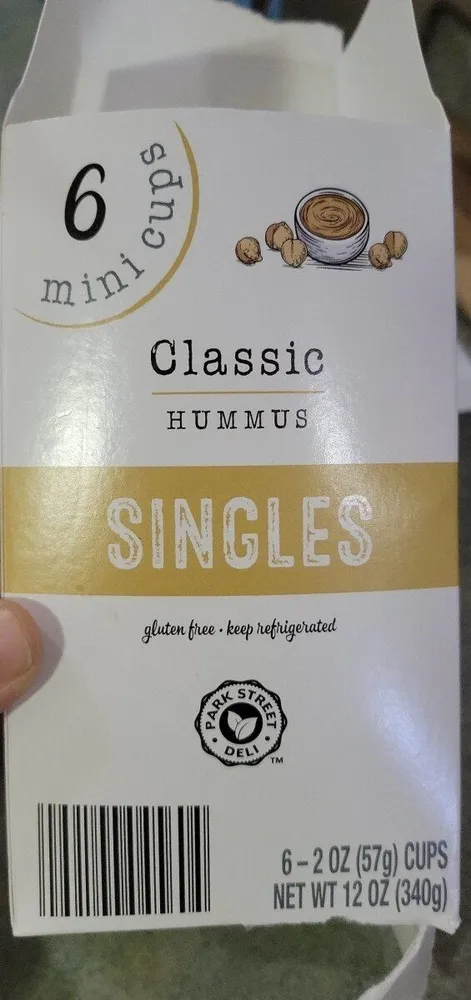 Classic Hummus Singles