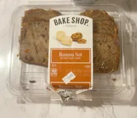 Banana Nut sliced loaf cake