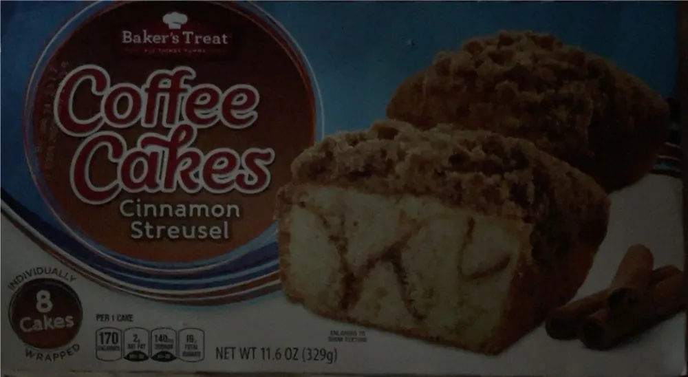 Coffee Cakes Cinnamon Streusel