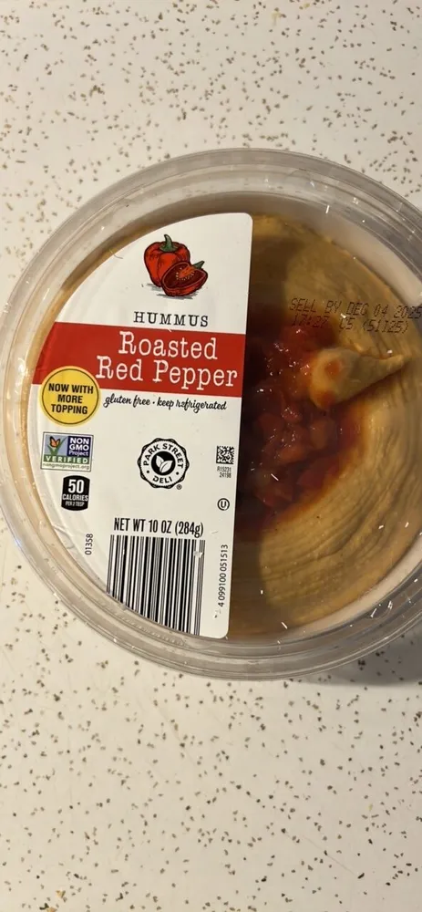 Roasted Red Pepper Hummus