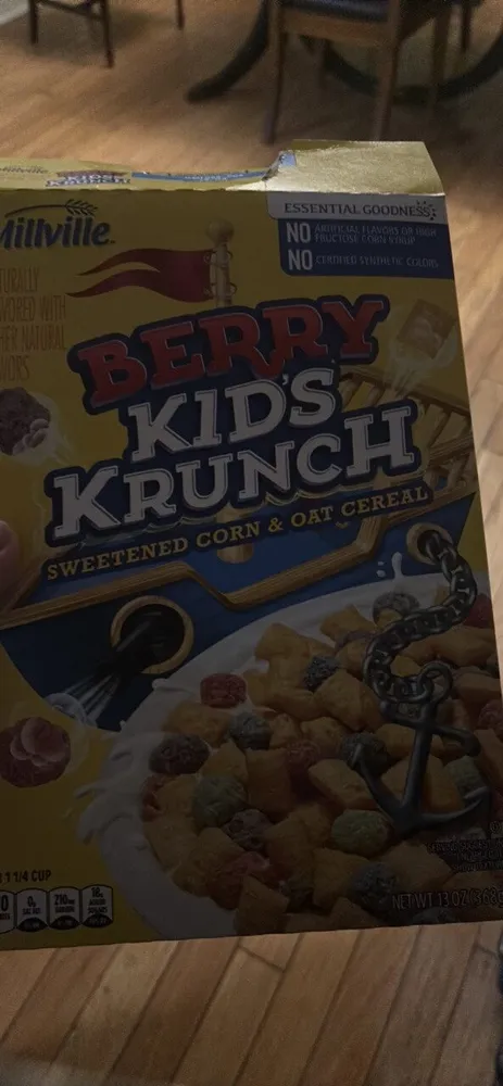 Berry Kids Krunch Sweetened Corn & Oat Cereal