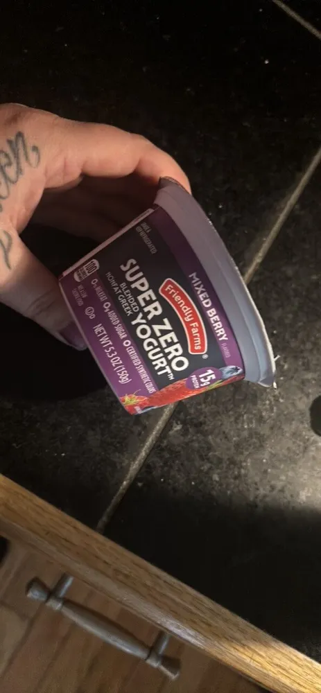 SUPER ZERO BLENDED NONFAT GREEK YOGURT
