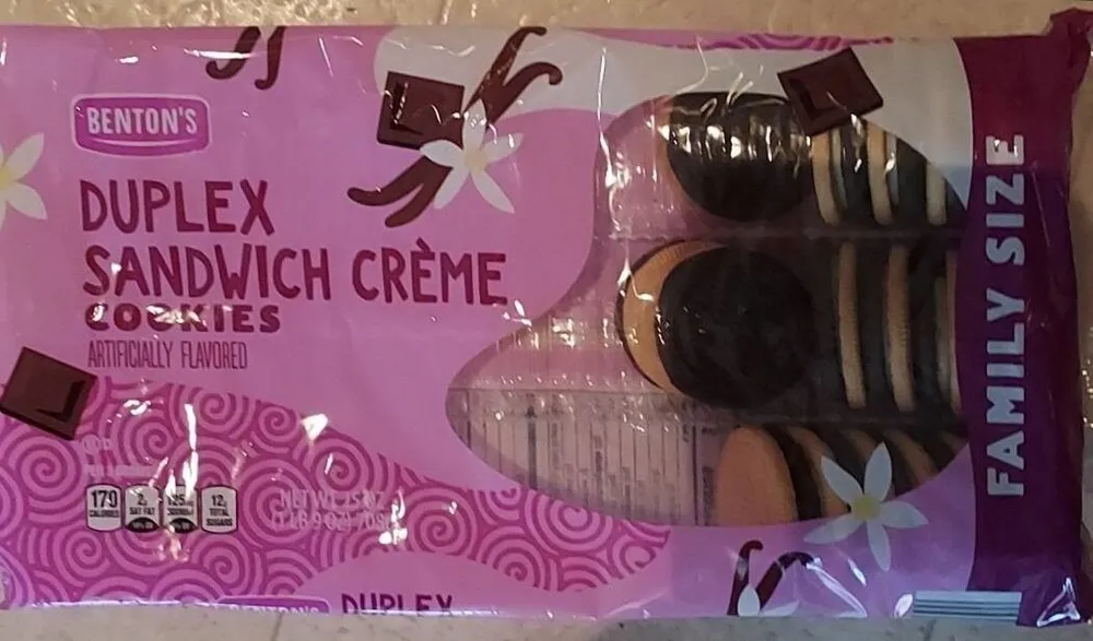 Duplex Sandwich Crème Cookies
