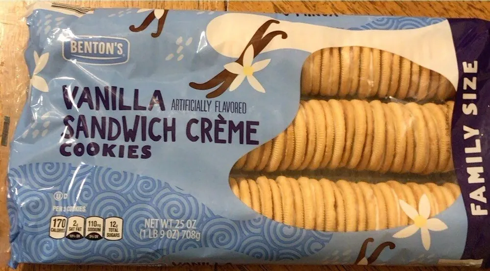Vanilla Sandwich Creme Cookies