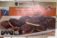 Orange jaffa cakes