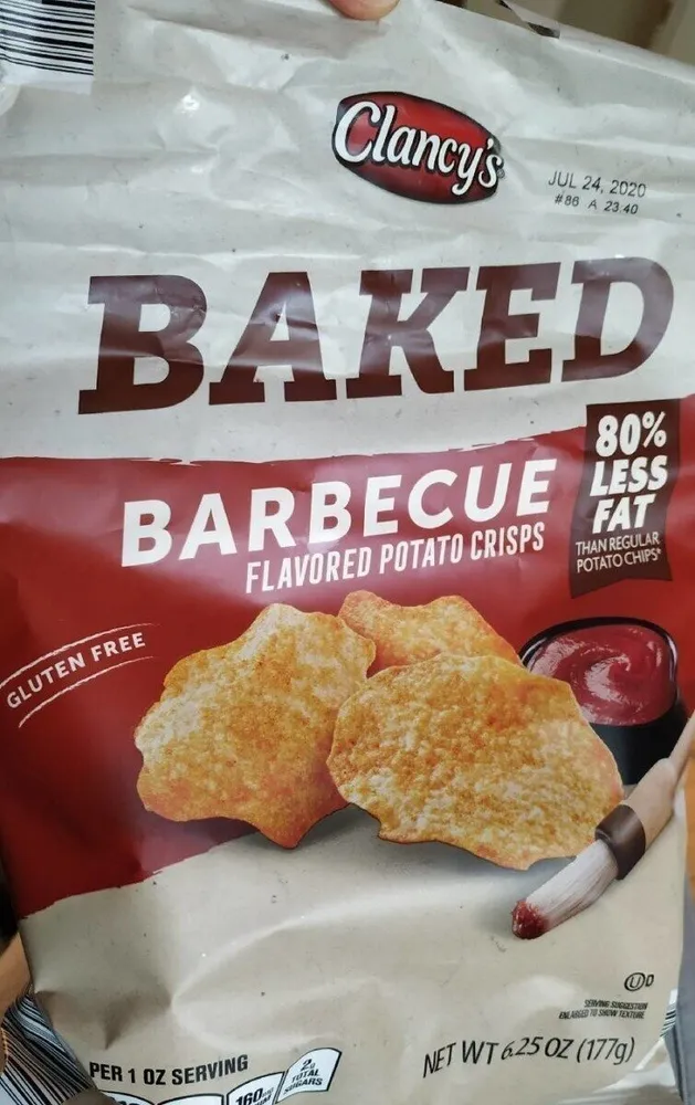Barbecue Flavored Potato Crisps