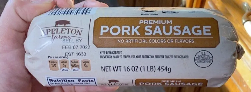 Premium Pork Sausage
