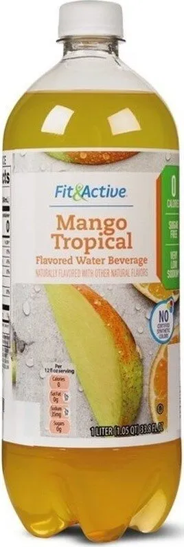 Mango Tropical Flavored Water Beverage