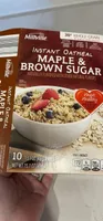Instant Oatmeal Maple & Brown Sugar