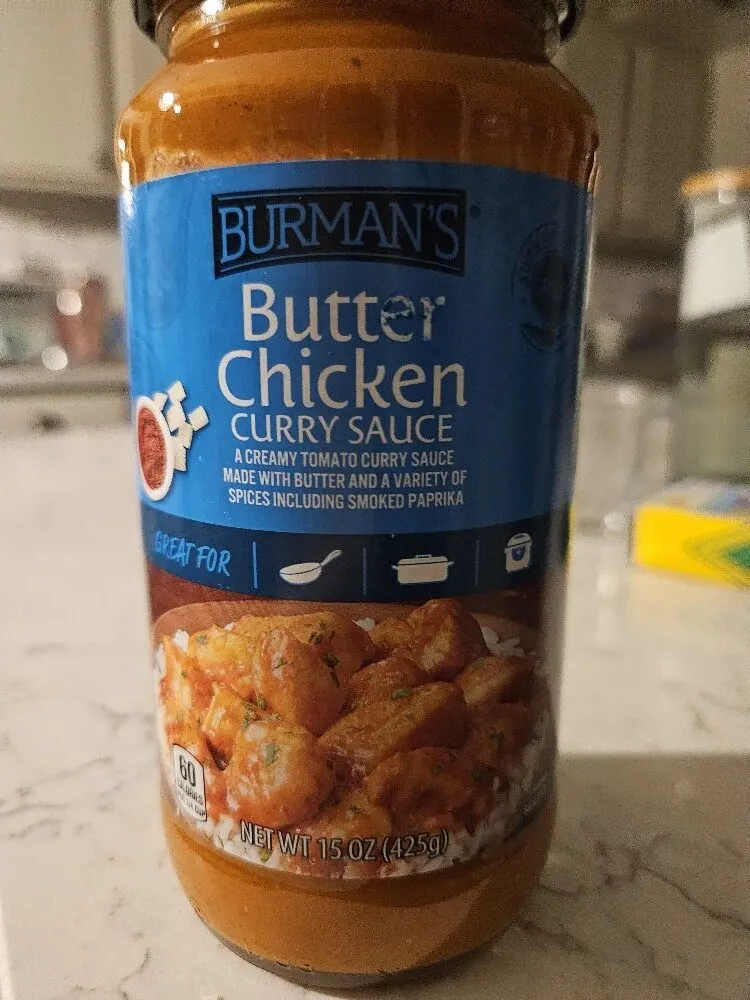 Butter chicken curry sauce