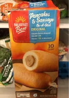 Pancake and sausage