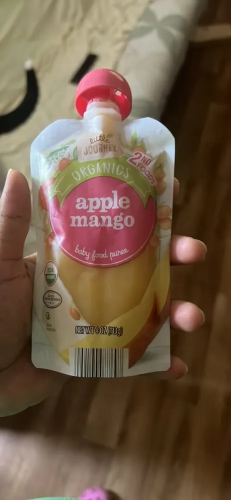 apple mango baby food puree