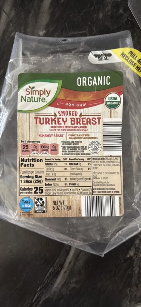 ORGANIC SMOKED TURKEY BREAST
