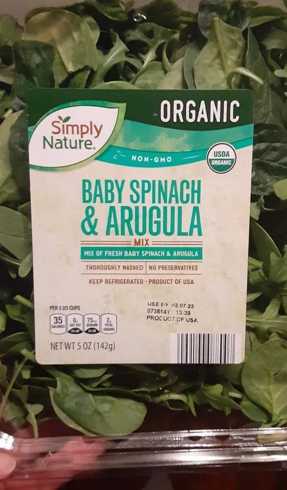 Baby Spinach & Arugula Mix