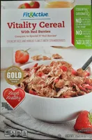 Vitality cereal with berries