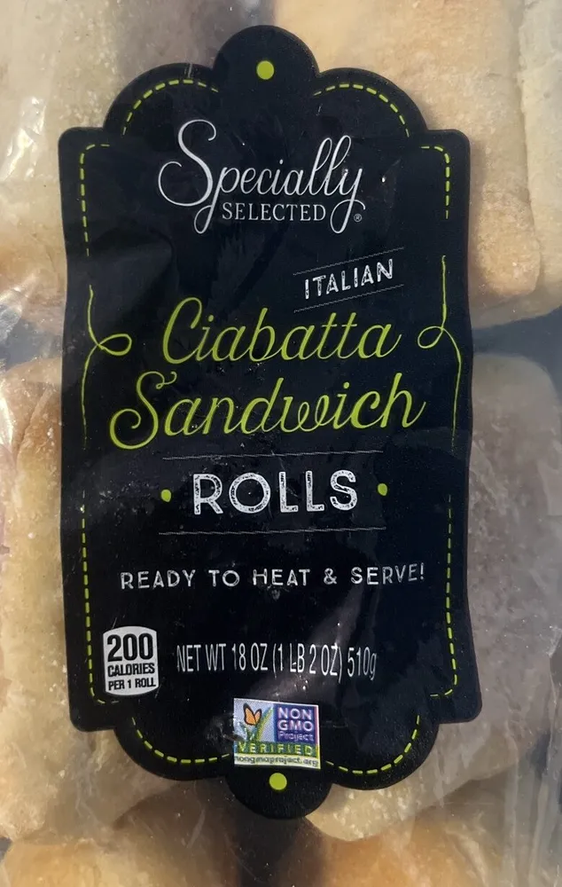Italian Ciabatta Sandwich Rolls