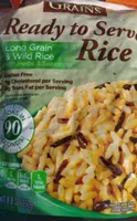 Ready to serve rice Long grain and wild rice