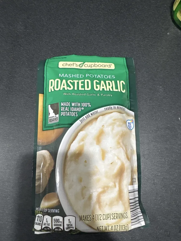 Mashed Potatoes Roasted Garlic