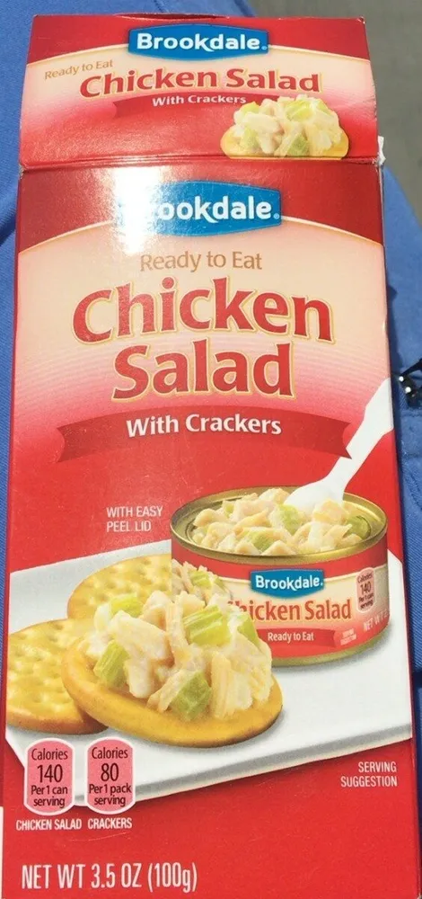 Chicken Salad with Crackers