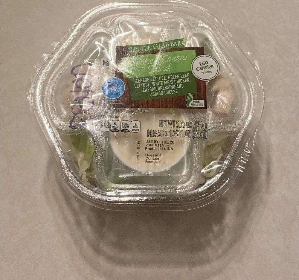 Chicken caeser salad