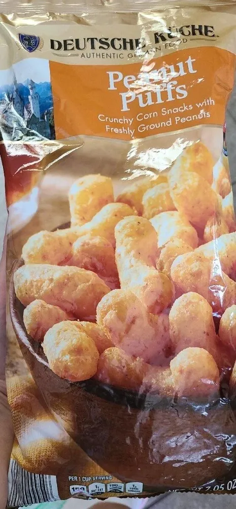 Peanut puffs