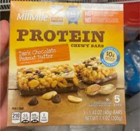 PROTEIN CHEWY BARS Dark Chocolate Peanut Butter