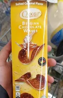 Milk Chocolate Caramel Sea Salt Belgian Chocolate Waves