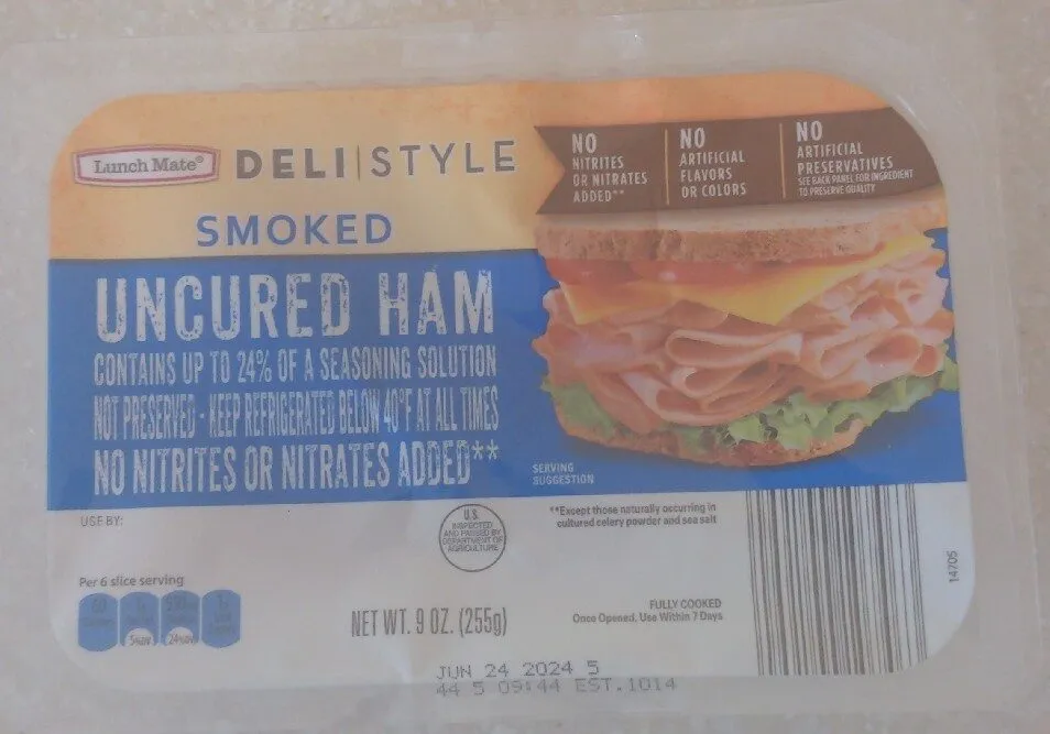 Smoked Uncured Ham