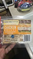 the chicken breast coated with paprika black pepper and other seasoning