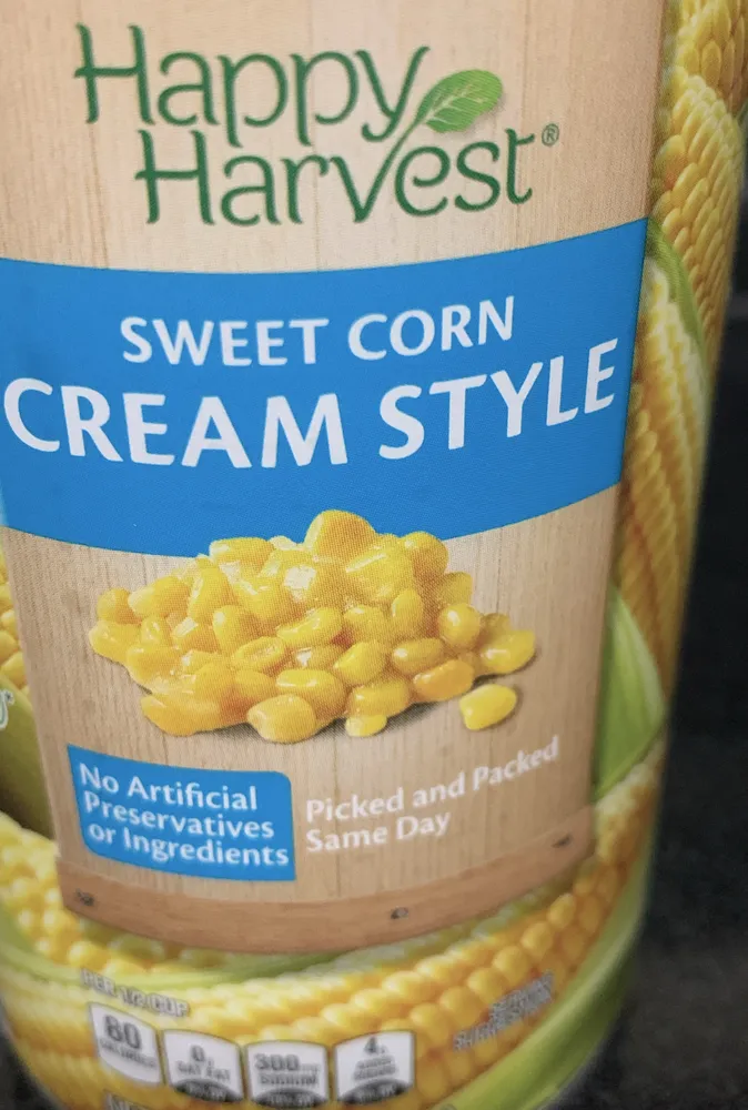 SWEET CORN CREAM STYLE