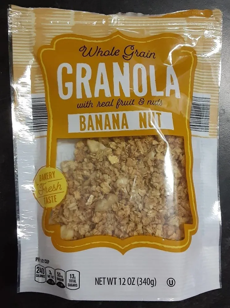 Banana Nut Whole Grain Granola