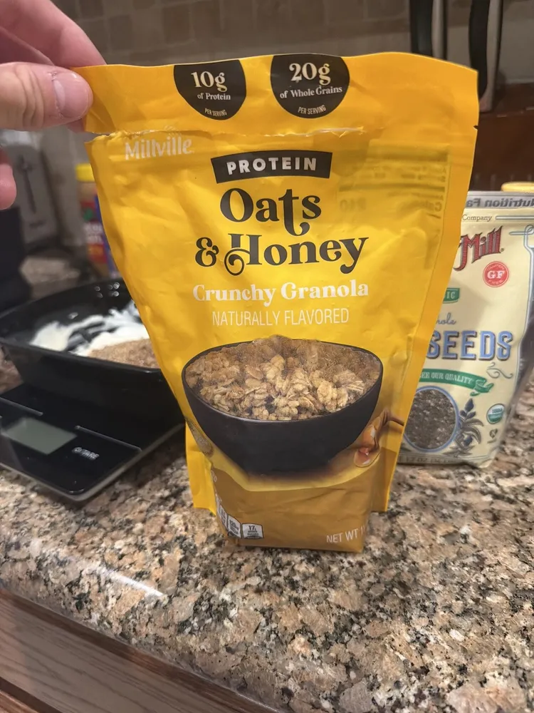 Protein oats and honey granola