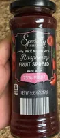 Raspberry fruit spread