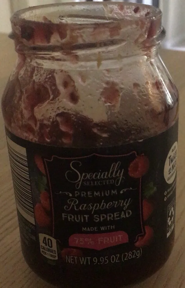 Premium Raspberry Fruit Spread