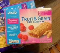 Soft Baked Bar Raspberry Fruit & Grain