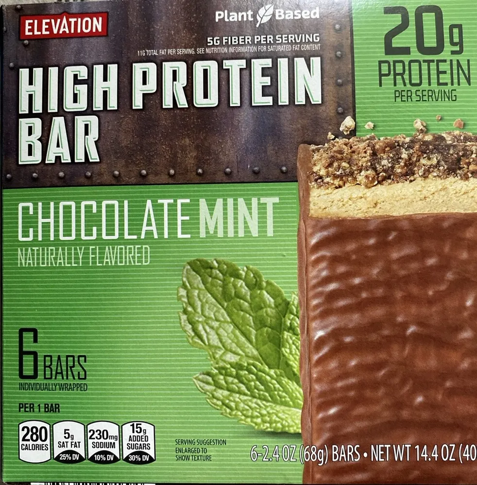 High Protein Bar Chocolate Mint