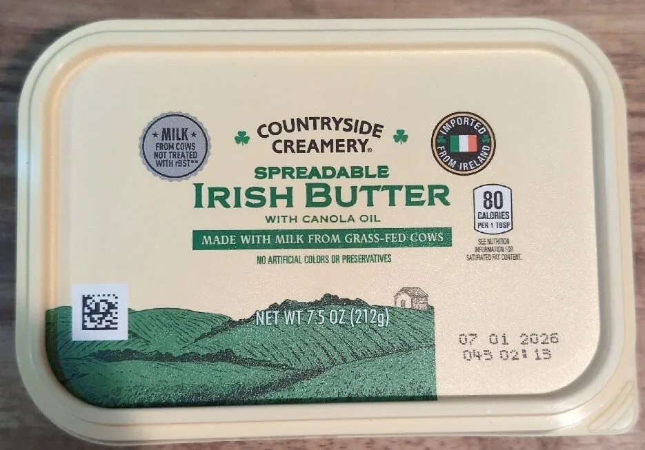 SPREADABLE IRISH BUTTER