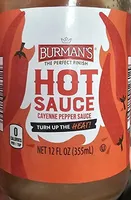 HOT SAUCE Cayenne Pepper Sauce