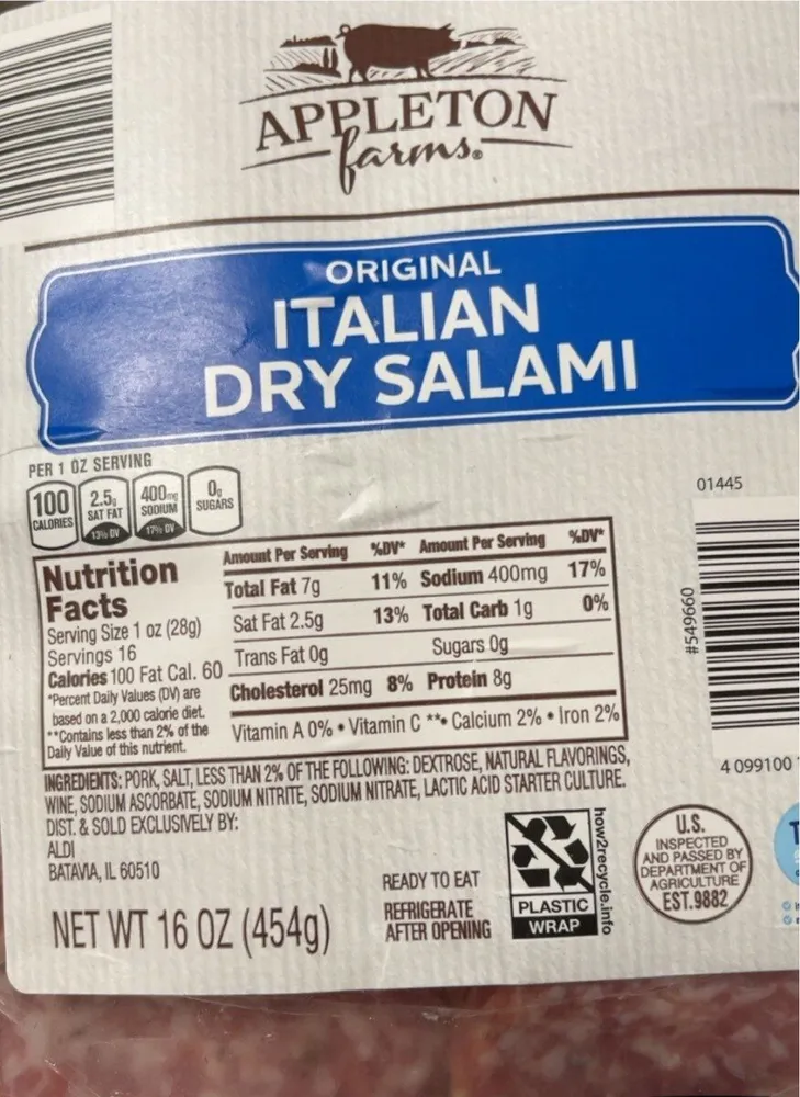 Original Italian Dry Salami